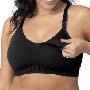 Kindred Bravely Black Sublime Hands Free Nursing Bra